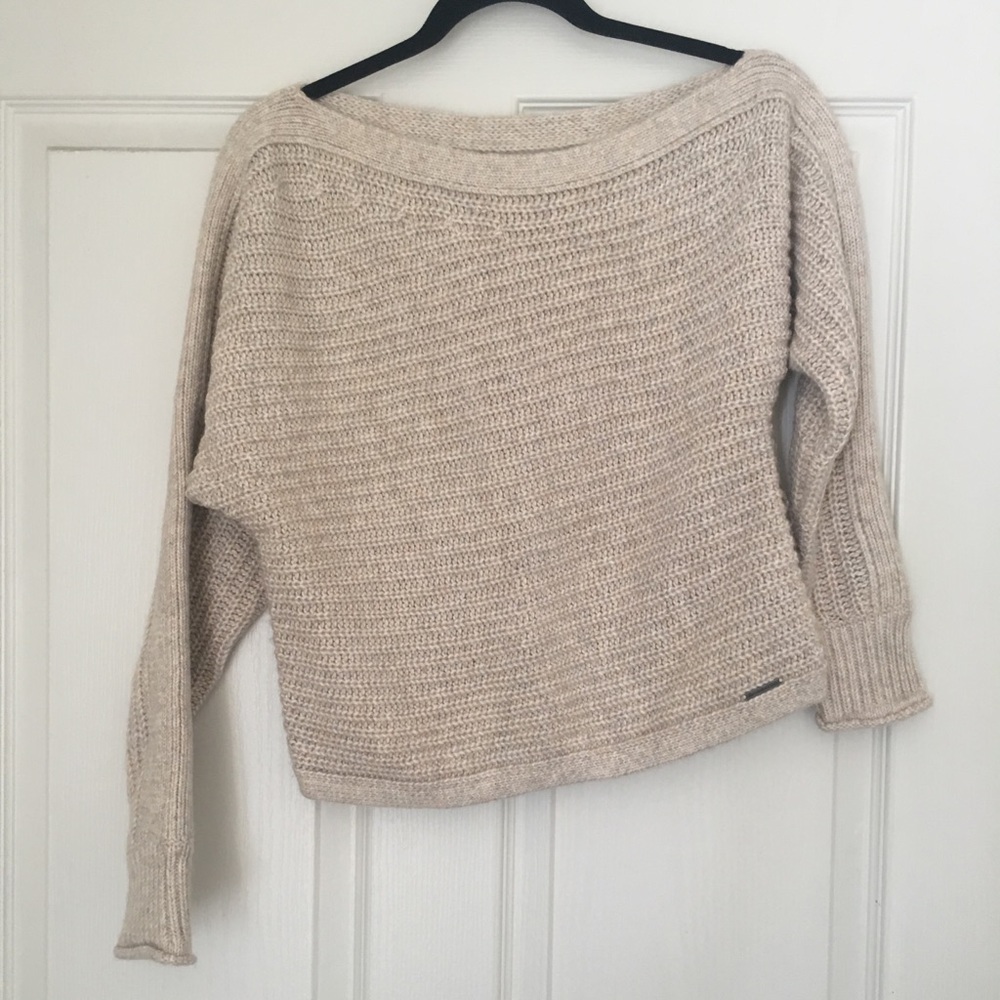 Abercrombie & Fitch Off The Shoulder Sweater